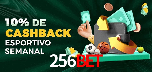 10% de bônus de cashback na 256bet